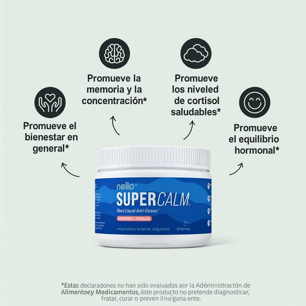 Super Calm - Bebida Para Cortisol Alto